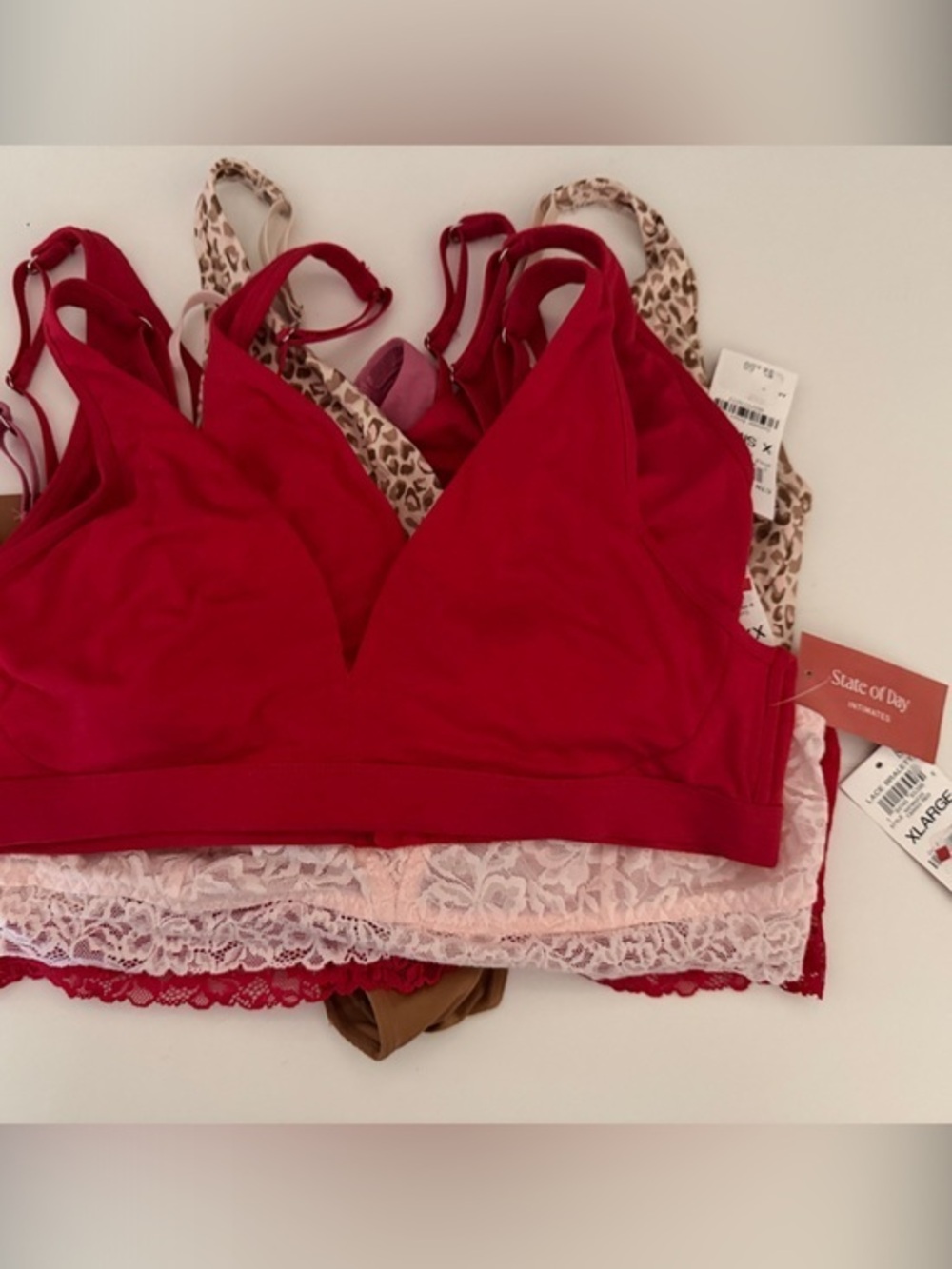 NWT Macy’s State of Day Soft Intimates 9-Piece Mystery Bundle